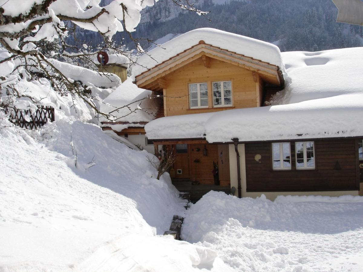 Ferienwohnung Stalden Lutschental Luaran gambar